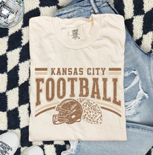 Load image into Gallery viewer, Kansas City Football Brown Leopard

