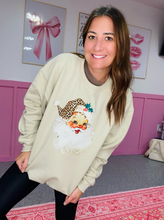 Load image into Gallery viewer, Santa Leopard Hat
