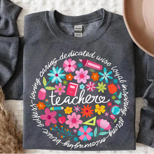 Load image into Gallery viewer, Teacher Circle Floral
