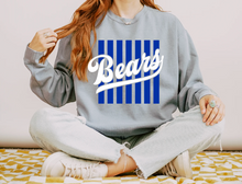 Load image into Gallery viewer, Bears Cursive Striped Lines
