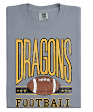 Load image into Gallery viewer, Dragons Football Distressed Stars

