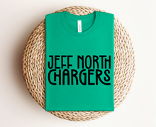 Load image into Gallery viewer, Jeff North Chargers Funky Font
