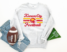 Load image into Gallery viewer, KC Football Distressed Retro (D242)
