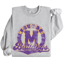 Load image into Gallery viewer, McLouth Bulldogs Distressed Cursive Under
