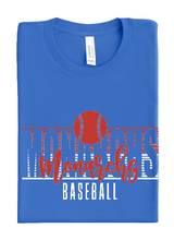 Load image into Gallery viewer, Monarchs Stripes Blue Shirt
