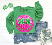 Load image into Gallery viewer, Sequin Shamrock Smile (D469)
