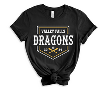 Load image into Gallery viewer, Home Plate Bats Valley Falls Dragons
