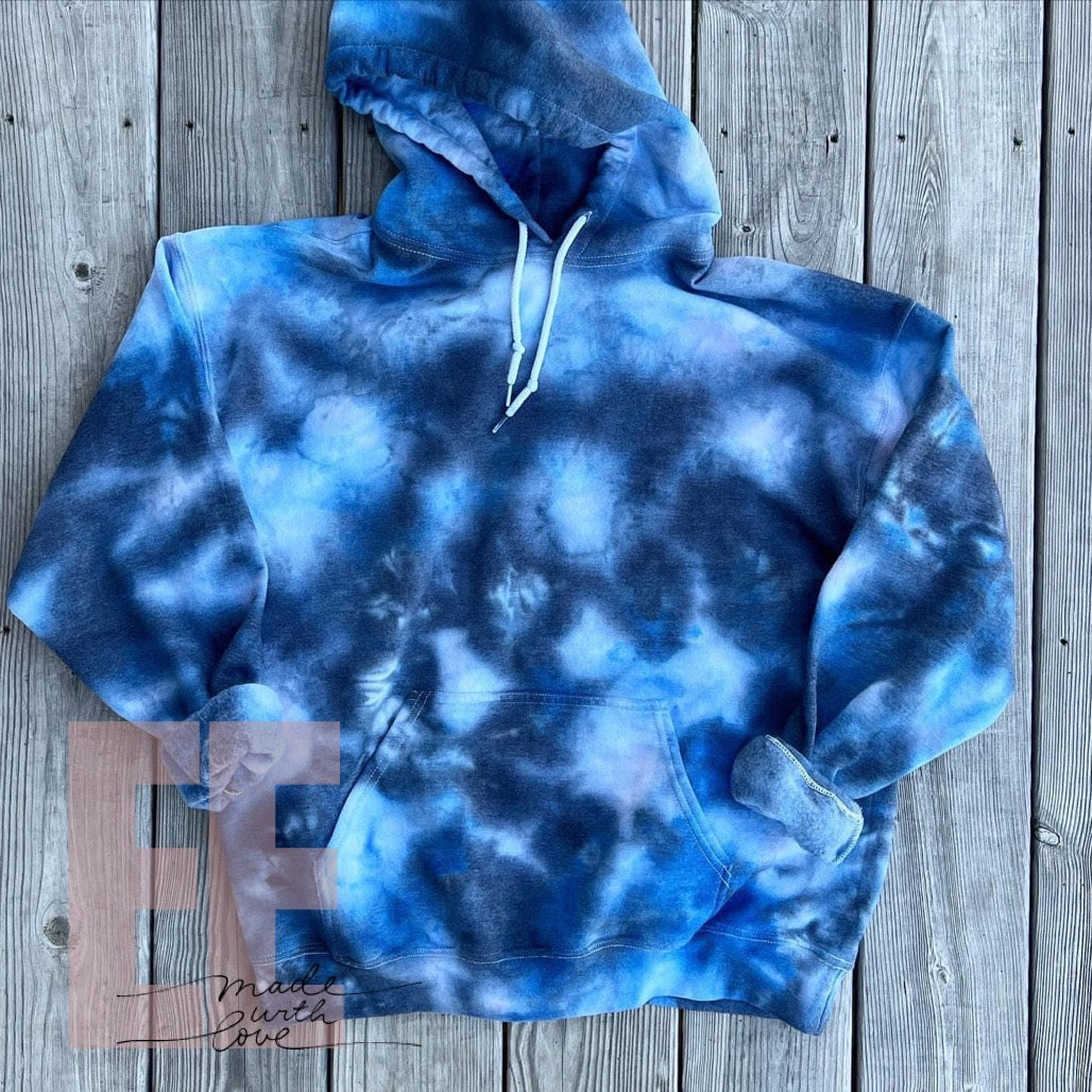 Navy Ice Dye