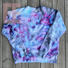 Load image into Gallery viewer, Lilac/Blue/Grey Ice Dye
