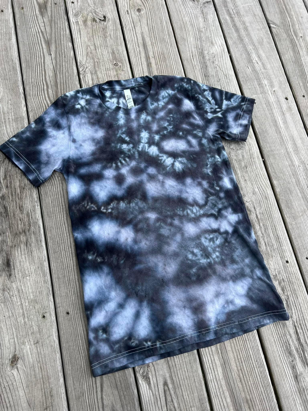 Black & Grey Ice Dye